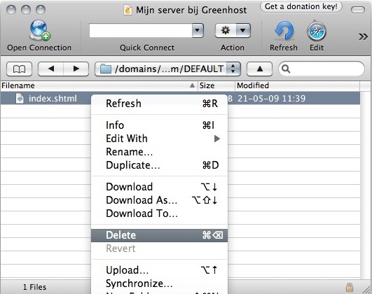 Cyberduck screen 5
